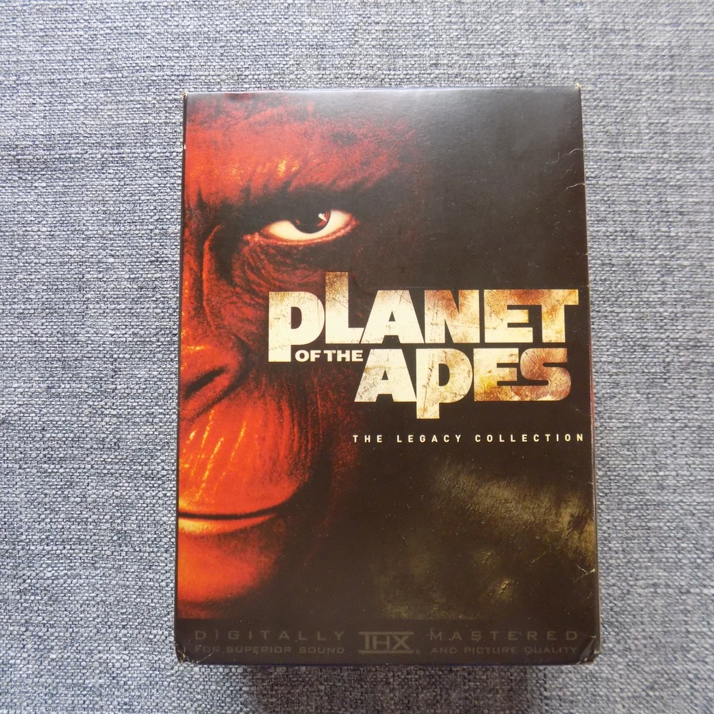 20th Century Fox Planet of the Apes DVD Box Set Legacy Collection 6-Disc Good